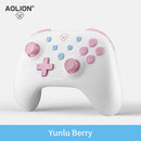 AOLION Bluetooth controller For Nintendo Switch /PC/iOS/Android game pro Gamepad support Tubro Function
