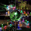 Outdoor Solar Lights Garden Lamp Solar Powered Waterproof Landscape Path LED Light for Yard Backyard Lawn Patio Decorative