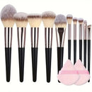 Professional 3-20PCS Makeup Brushes Set Eyeshadow Foundation Concealer Blending Blush Brush Kabuki Soft Fluffy Women Beauty Tool