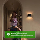 LED Wall Sconce Remote Control Dimmable RGB Lamp Up Down Wall Mount Lights Rechargeable Battery Cordless Light Home Decor