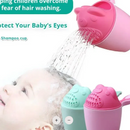 Cute Cartoon Baby Bath Caps Toddle Shampoo Cup Children Bathing Bailer Baby Shower Spoons Child Washing Hair Cup Kids Bath Tool