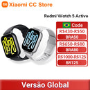 Global Version Xiaomi Redmi Watch 5 Active 2'' Display Up to 18 days of battery life 140+ workout modes Bluetooth calling 5ATM