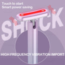 New 4 in 1 Facial Wand LED Red Light Therapy Facial Massage Tool EMS Face Massager Machine Skin Care Beauty Device For Face Neck