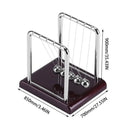 Newton's Cradle Balance Steel Ball Teaching Supplies Physics Science Pendulum Desktop Stress Relief Gifts Home Decoration