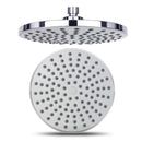 High Pressure Shower Head 8 Inch Rain Showerhead G1/2 Adjustable Bathroom Shower Head Spray Showerhead Polished Chrome Bath Rain